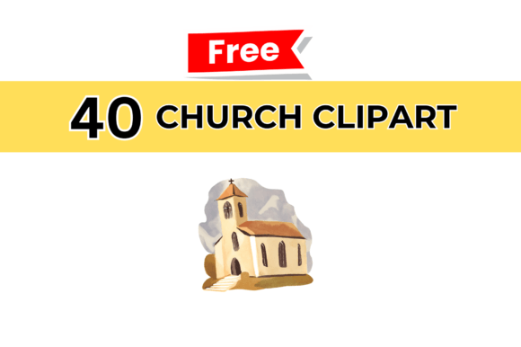 Church Cliparts: Elevating Faith-Based Visual Design