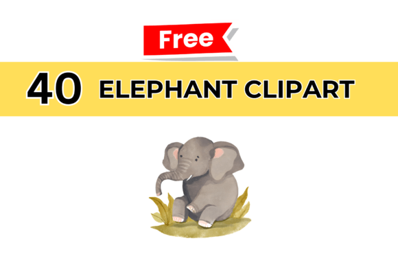 Elephant Cliparts: A Versatile Design Asset