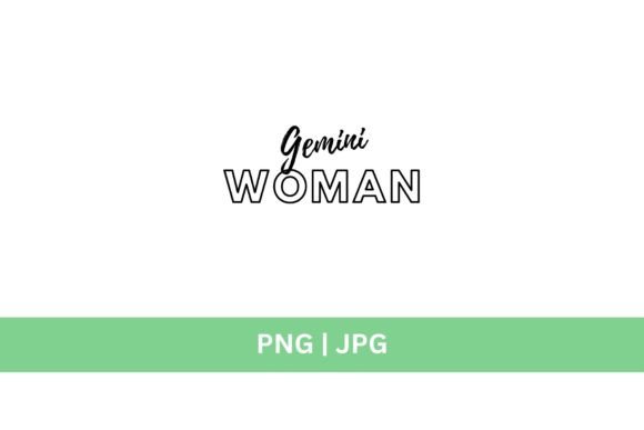 Gemini Woman Graphic: A Versatile Design Asset