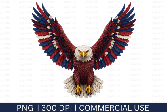 Patriotic Bald Eagle PNG: A Powerful Design Asset