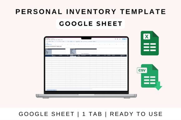 Streamline Your Creative Assets with a Personal Inventory Template