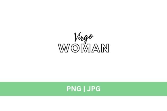 Virgo Woman Graphic: A Versatile Design Asset